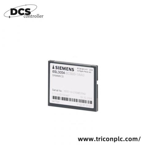 Siemens SINAMICS S120 CompactFlash card 6SL3054-0AA01-1AA0, Advanced Control Module for Industrial Automation